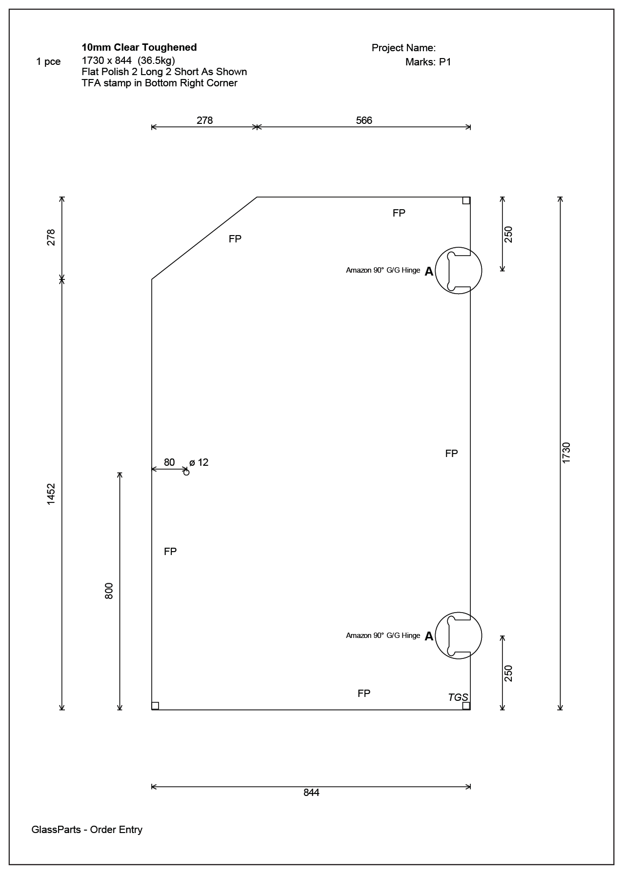 GlassParts Connect project