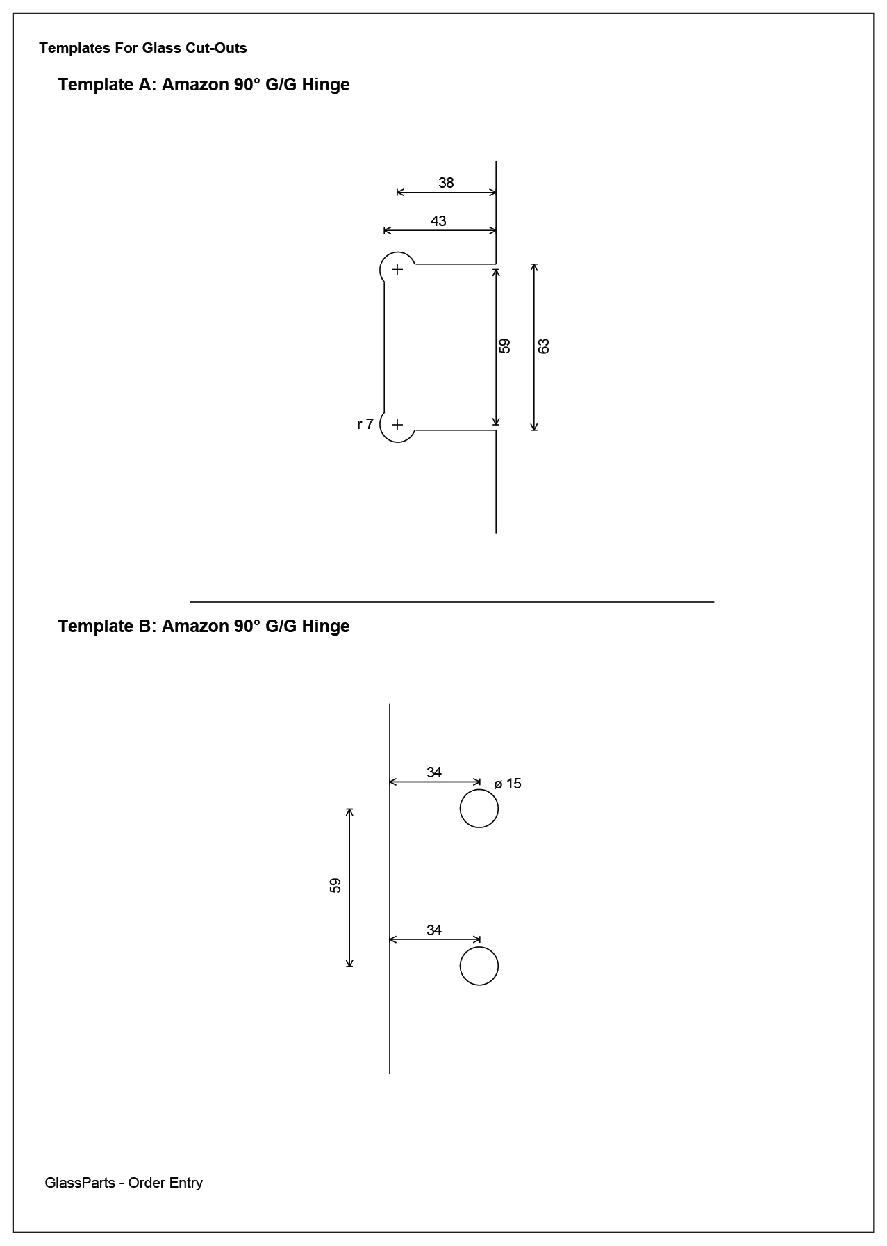 GlassParts Connect project