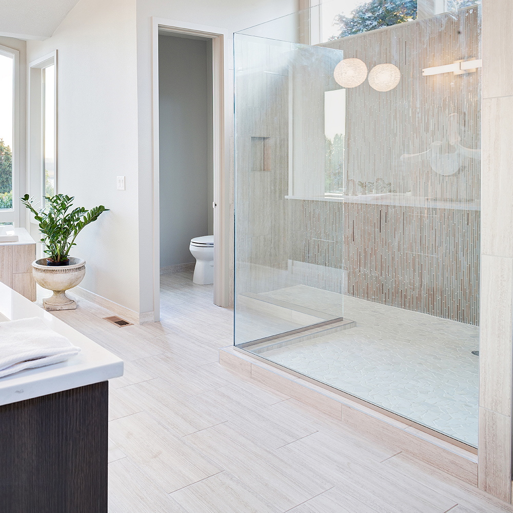 U Channel Shower Screen