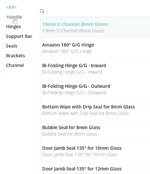 GlassParts Connect project