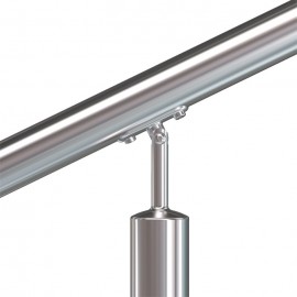 Adjustable Handrail Bracket for Tube 48.3mm x 2.0mm