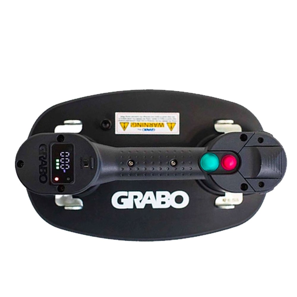 GRABO PRO Battery Vacuum Lifter With Gauge and Case  - 170kg