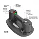 GRABO PRO Battery Vacuum Lifter With Gauge and Case  - 170kg