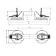 Veribor Aluminium Double Pad Lifter - 60kg Capacity