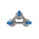 Veribor Aluminium Triple Pad Lifter - 100kg Capacity