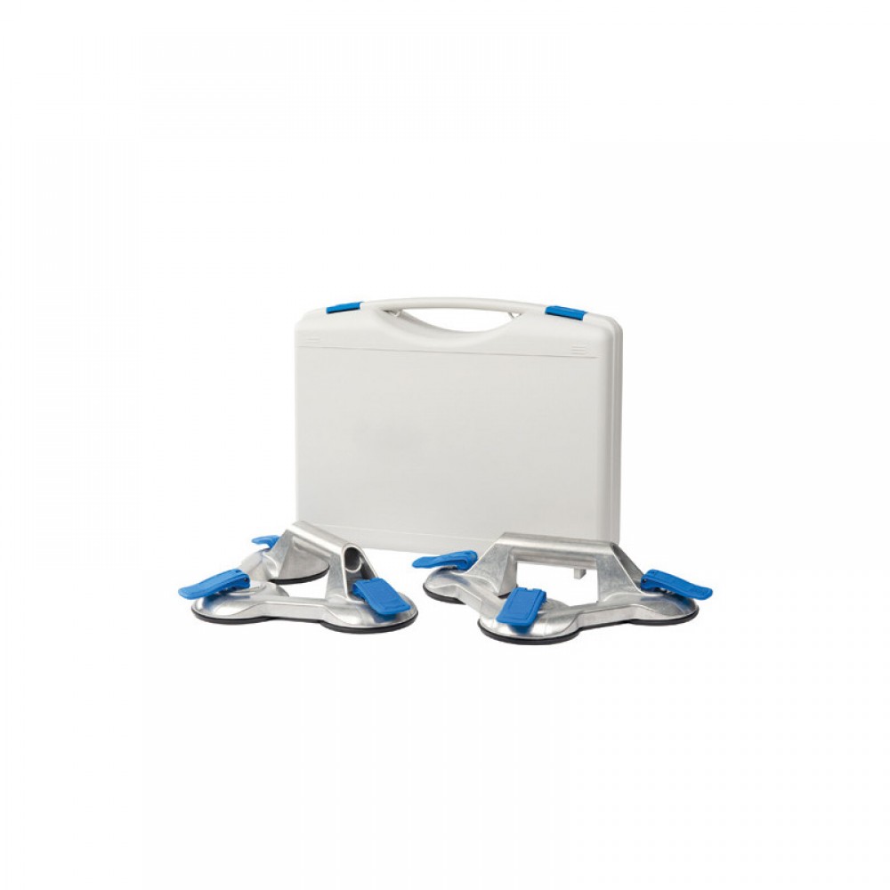 Pair Veribor Blue Line Triple Lifter (ALU) 100kg With Case
