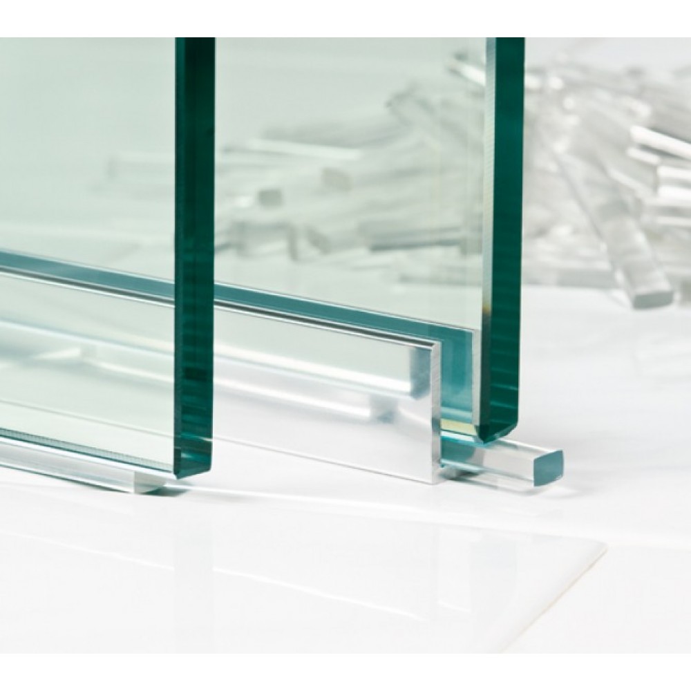 Transparent Flat Packers 5 x 6 x 50mm