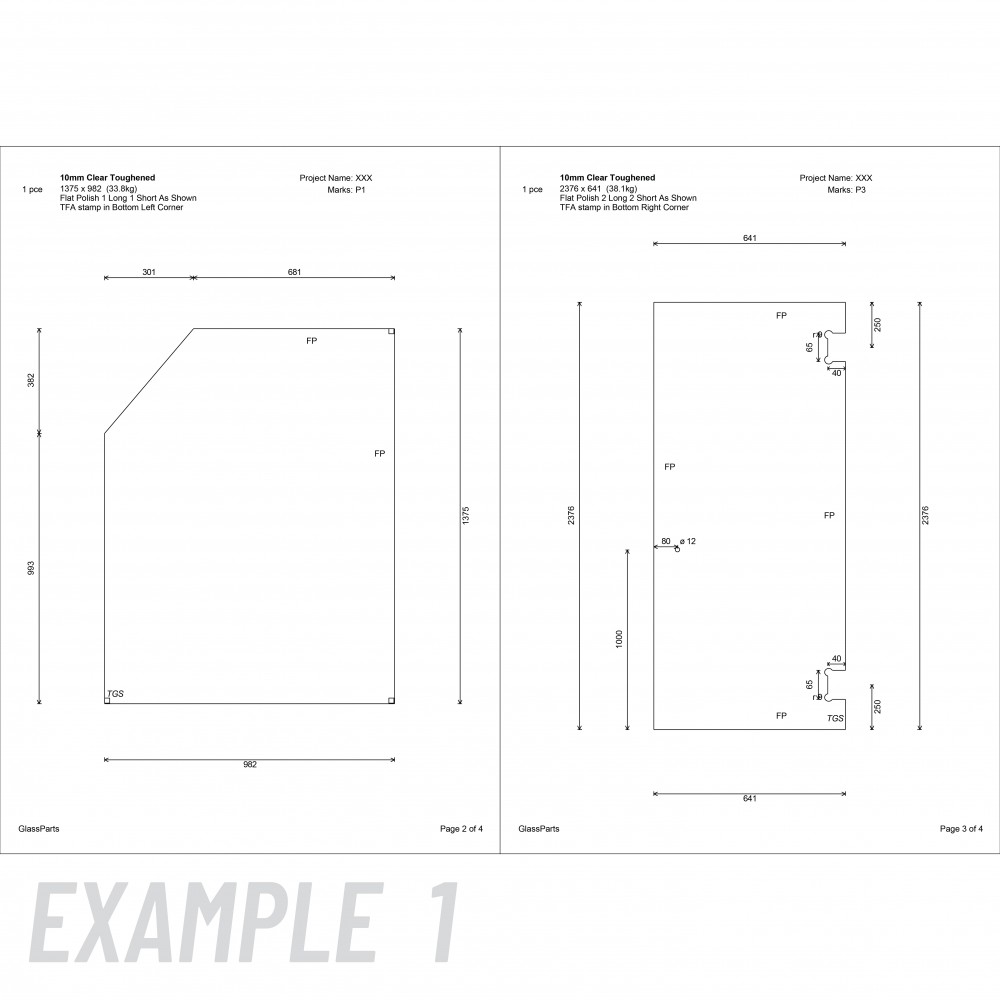 Drawing Request Form  - Refill Pad