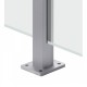 Top Mounted EaziRail Centre Post - 1100mm - Anodised