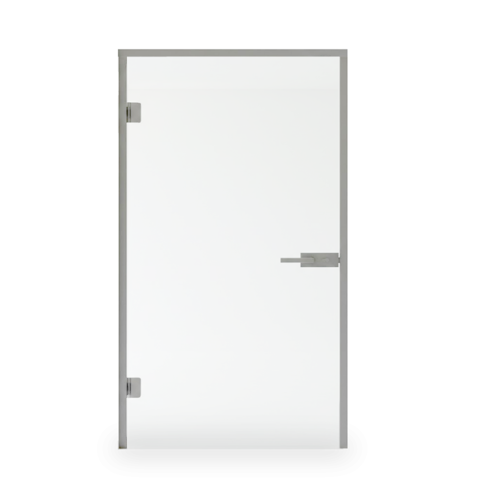 Complete Dynamik Doorset - Single - G2G - Grey - 920x2057mm