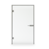 Complete Dynamik Doorset - Single - G2G - Grey - 920x2057mm