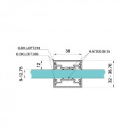 Stick On Loft Style Mullion 3 Metre Kit