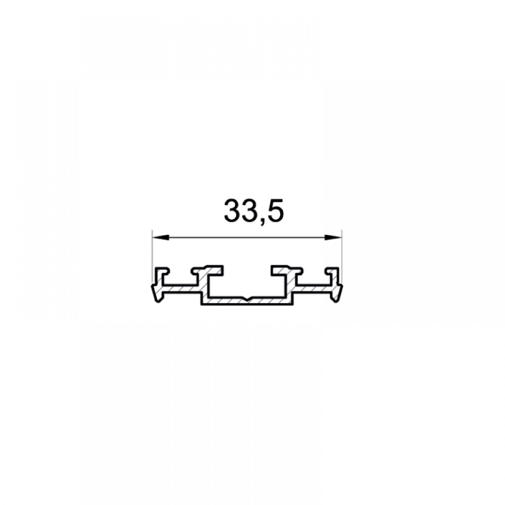Bolt On Loft Style Mullion Base Profile