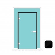 Dynamik 850mm X 2057mm Pre Cut Door Kit - Black