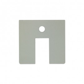 36 x 38mm Top Track End Cap - Anodised