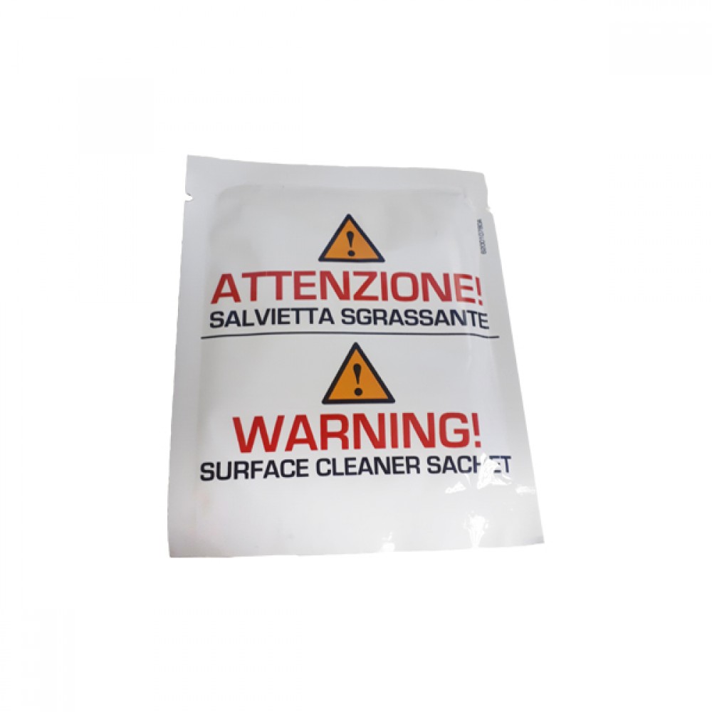 Drop Down Seal Pre Application Cleaning Wipes