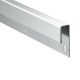 J Profile For Mounting Mirrors - Polished Aluminium