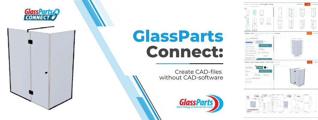 GlassParts Connect: Create CAD-files without CAD-software