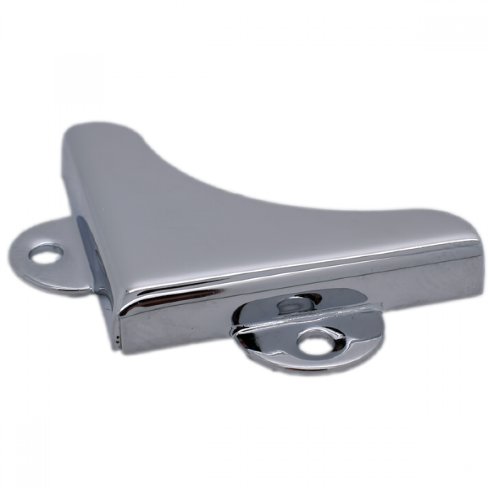 Chrome Plated Face Fixing Mirror Clips 4mm