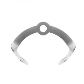 Three Way Open Corner Brackets Chrome Plated