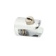 Matt Chrome Round Shelf Support 4-6mm Glass