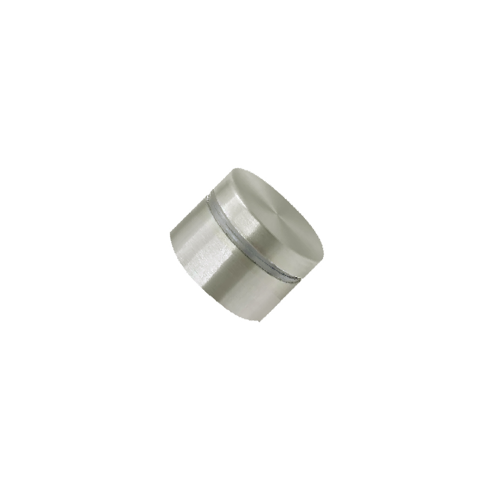 Brushed Stainless Steel Effect Standoff 19 x 30mm Dia