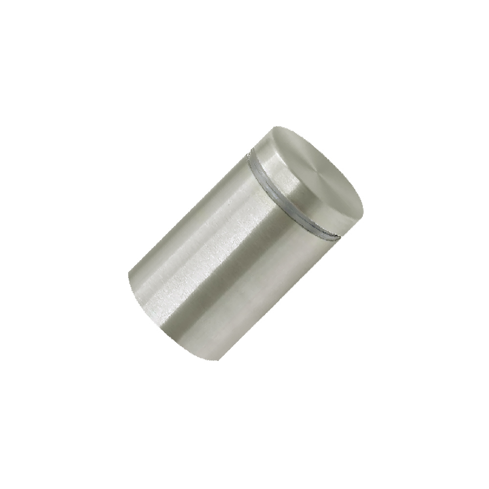 Brushed Stainless Steel Effect Standoff 50 x 30mm Dia