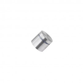 Sign Fixing 13mm (Dia) x 19mm Polished Aluminium