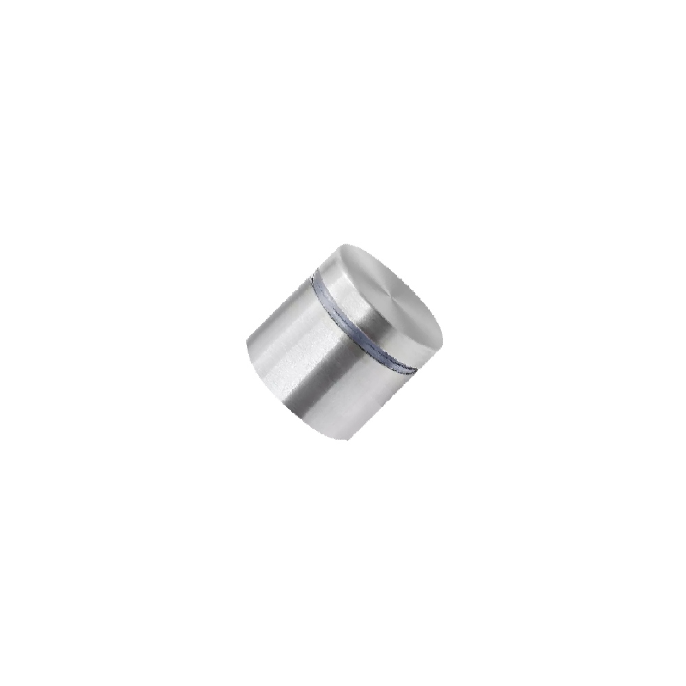 Sign Fixing 19mm (Dia) x 25mm Polished Aluminium