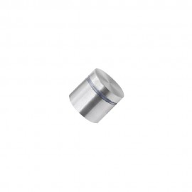 Sign Fixing 19mm (Dia) x 25mm Polished Aluminium