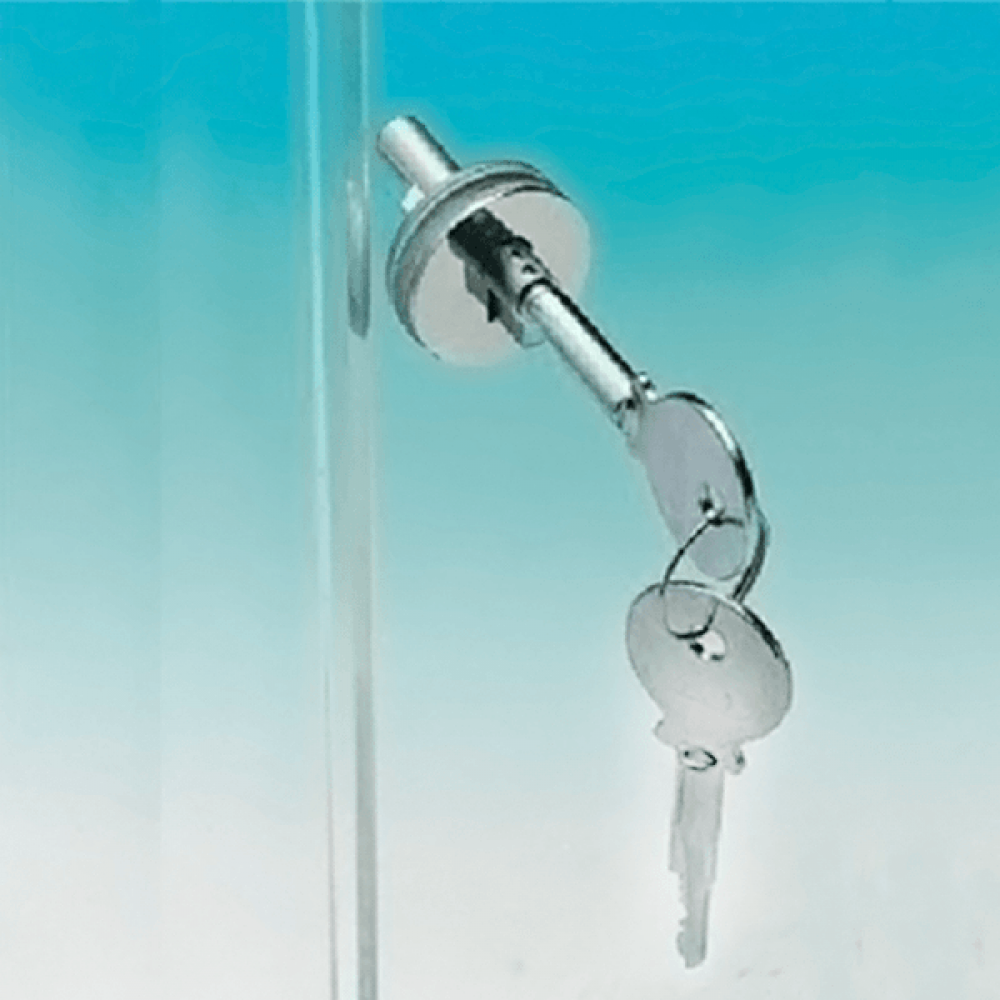Sliding Door Lock Chrome