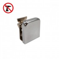 Hook Catch For Double Glass Furniture Doors 4-6mm Glass