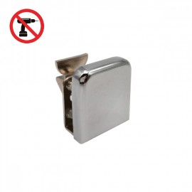 Hook Catch For Double Glass Furniture Doors 4-6mm Glass
