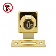 Non Drill Single Swing Lock Gold