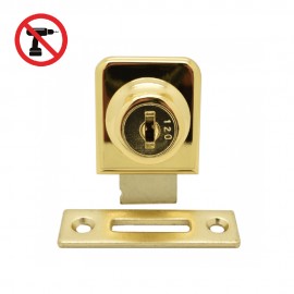 Non Drill Single Swing Lock Gold