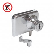 Non Drill Double Swing Lock Chrome Pin Type