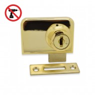 Non Drill Double Swing Lock Gold