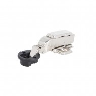 Soft Close Glass Door Cabinet Hinge - Full Overlay