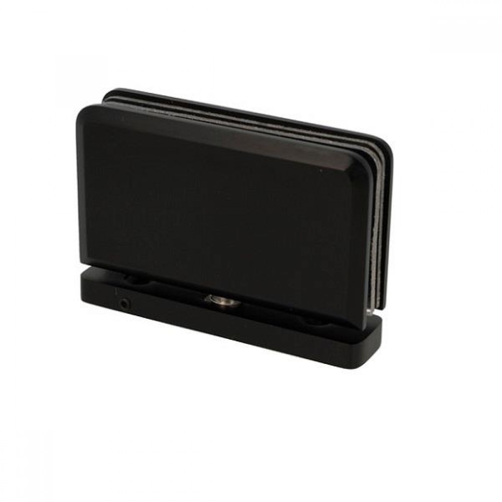 Shower Pivot Hinge - 8mm to 10mm Glass - Matte Black
