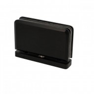 Shower Pivot Hinge - 8mm to 10mm Glass - Matte Black