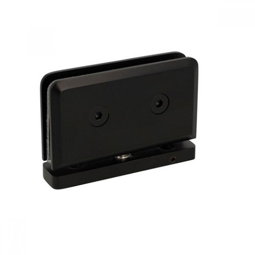 Shower Pivot Hinge - 8mm to 10mm Glass - Matte Black