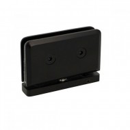 Shower Pivot Hinge - 8mm to 10mm Glass - Matte Black