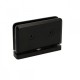 Shower Pivot Hinge - 8mm to 10mm Glass - Matte Black