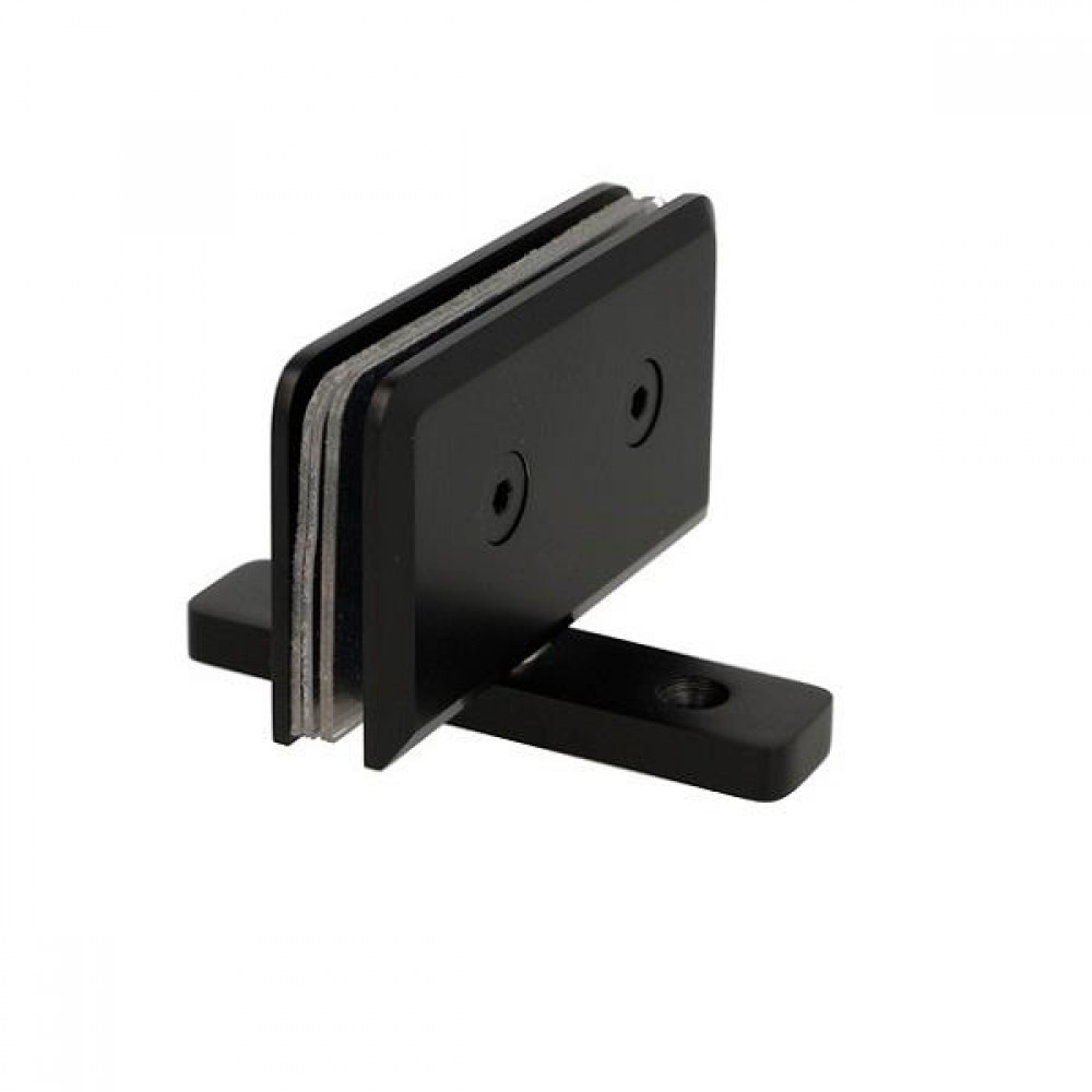 Shower Pivot Hinge - 8mm to 10mm Glass - Matte Black