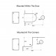 90 Degree - Glass to Glass Shower Hinge - Polished Chrome