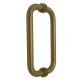 150mm Door Handle 19mm Dia. - Antique Brass