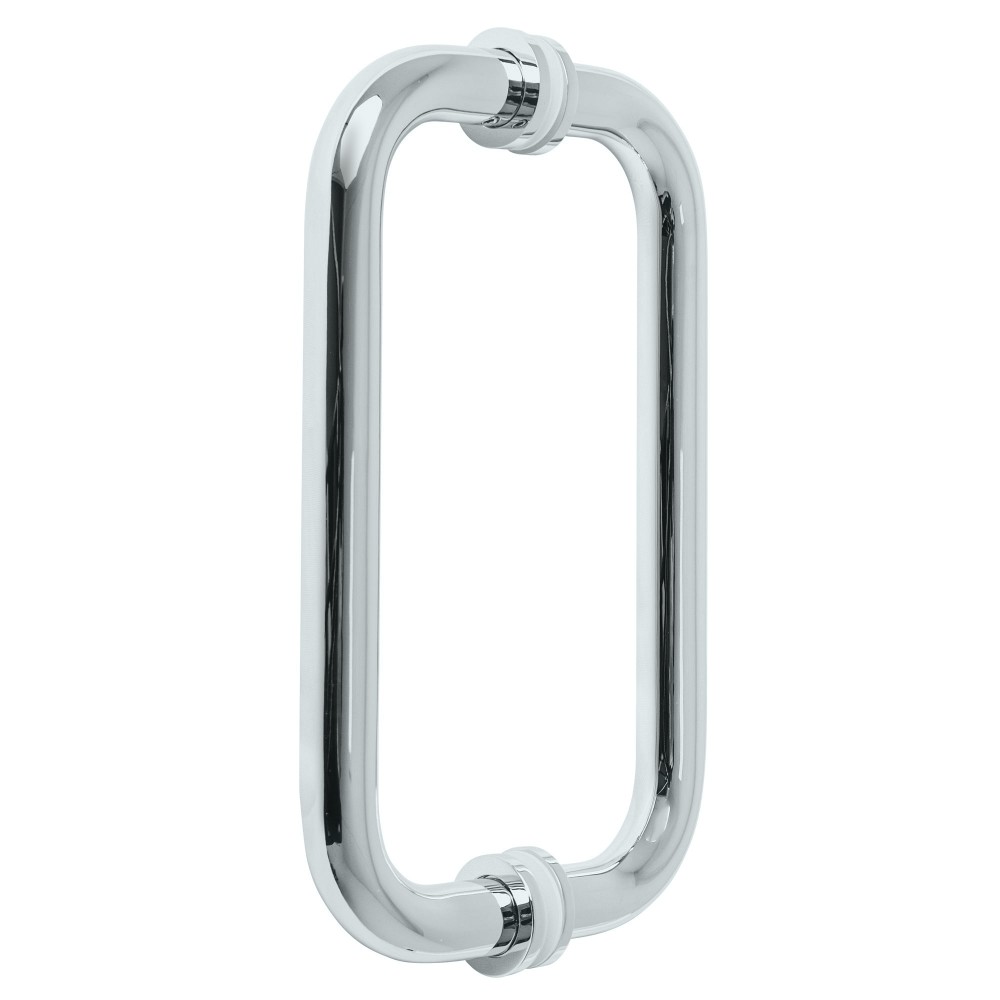 150mm Door Handle 19mm Dia. Polished Chrome