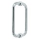 150mm Door Handle 19mm Dia. Polished Chrome