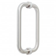 200mm Door Handle 19mm Dia. Satin Chrome