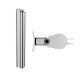 Full Length Lift & Lower Hinge - 6mm Glass - 2100mm - Chrome